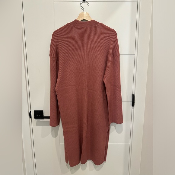 maxi sweater open cardigan - Picture 3 of 6